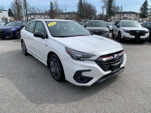 Crystal White Pearl 2024 Subaru Legacy Sport