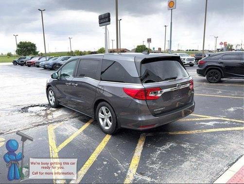 Gray 2019 Honda Odyssey EX-L
