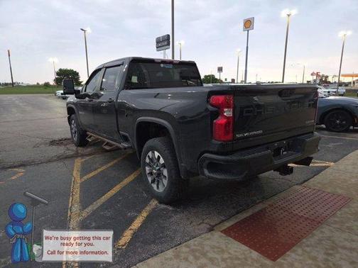 Black 2024 Chevrolet Silverado 2500 Custom