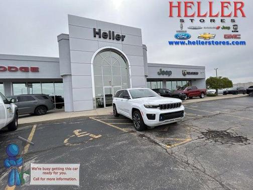 Bright White Clearcoat 2023 Jeep Grand Cherokee 4xe Overland