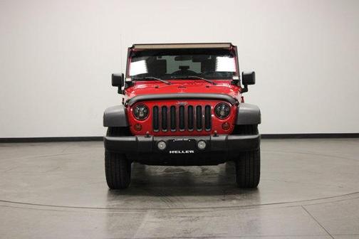 Flame Red Clearcoat 2010 Jeep Wrangler Unlimited Sport
