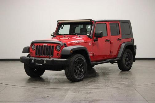 Flame Red Clearcoat 2010 Jeep Wrangler Unlimited Sport