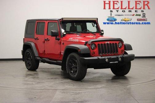 Flame Red Clearcoat 2010 Jeep Wrangler Unlimited Sport