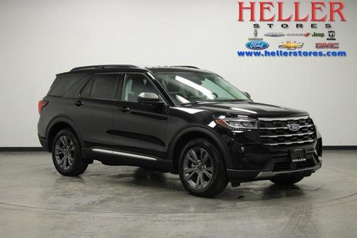 Agate Black Metallic 2025 Ford Explorer Active