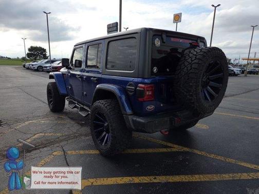 Ocean Blue Metallic 2018 Jeep Wrangler Unlimited Rubicon