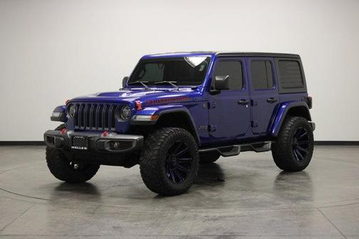 Ocean Blue Metallic 2018 Jeep Wrangler Unlimited Rubicon