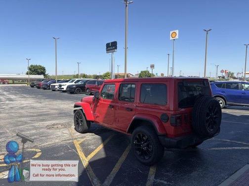 Firecracker Red Clearcoat 2025 Jeep Wrangler 4xe Sahara