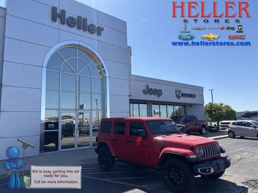 Firecracker Red Clearcoat 2025 Jeep Wrangler 4xe Sahara