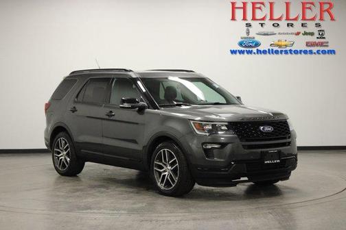 Magnetic 2018 Ford Explorer sport