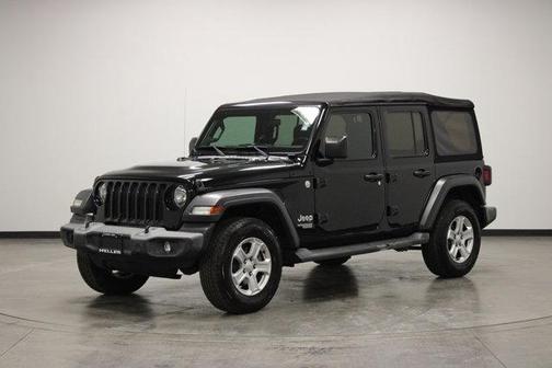 Black Clearcoat 2018 Jeep Wrangler Unlimited Sport