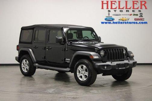 Black Clearcoat 2018 Jeep Wrangler Unlimited Sport