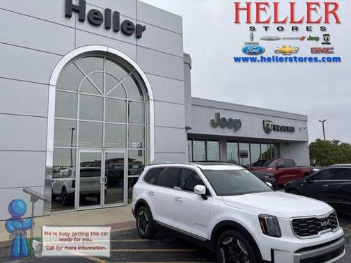 Glacial White Pearl 2025 Kia Telluride S