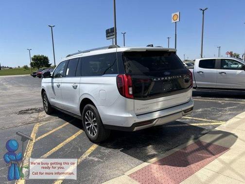 Silver Metallic 2025 Ford Expedition Max Platinum
