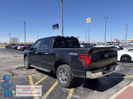 Agate Black Metallic 2025 Ford F-150 XLT
