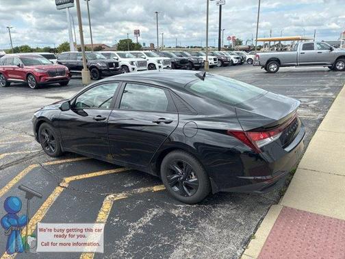 Onyx Black 2023 Hyundai ELANTRA SEL