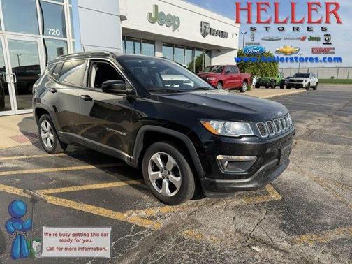 Diamond Black 2018 Jeep Compass Latitude