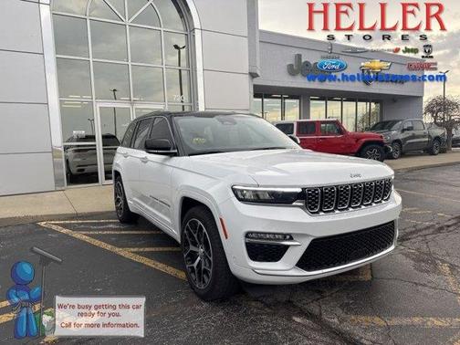 Bright White Clearcoat 2022 Jeep Grand Cherokee 4xe Summit