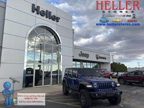 Ocean Blue Metallic 2018 Jeep Wrangler Unlimited Rubicon