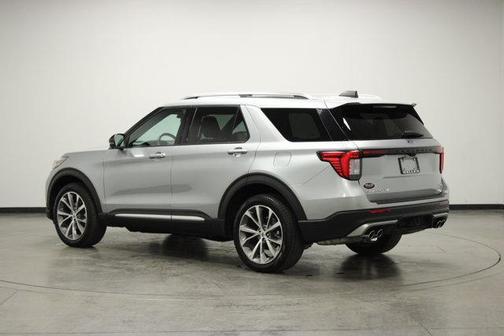 Silver Metallic 2025 Ford Explorer Platinum