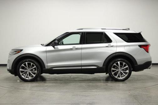 Silver Metallic 2025 Ford Explorer Platinum