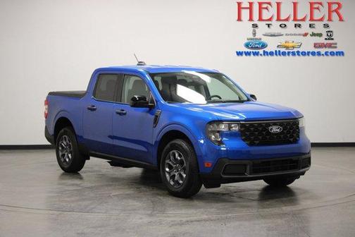 Blue 2025 Ford Maverick XLT