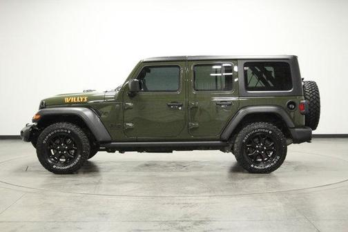 Sarge Green Clearcoat 2023 Jeep Wrangler Sport