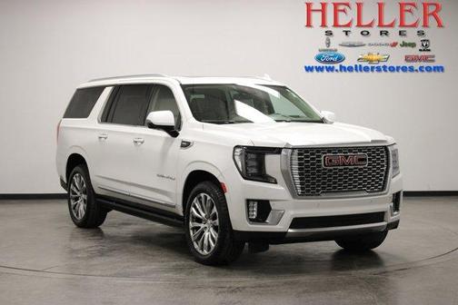 White Frost Tri-Coat 2023 GMC Yukon XL Denali
