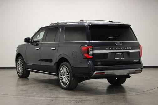 Blue Metallic 2022 Ford Expedition Max Platinum