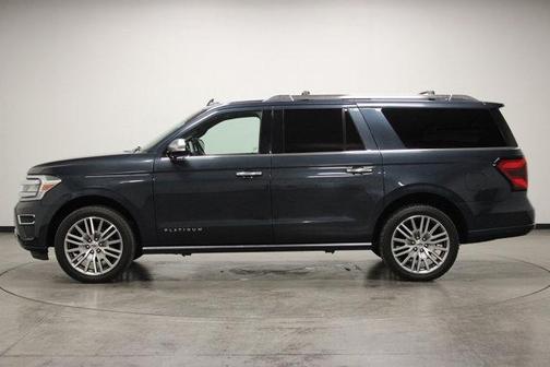 Blue Metallic 2022 Ford Expedition Max Platinum