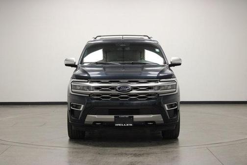 Blue Metallic 2022 Ford Expedition Max Platinum