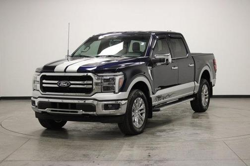 Antimatter Blue Metallic 2025 Ford F-150 Lariat