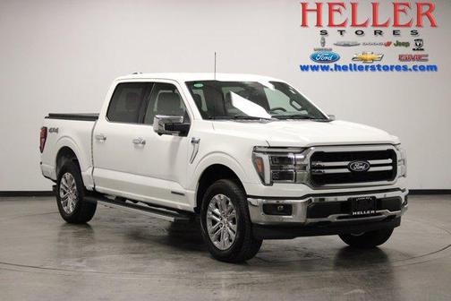 Star White 2025 Ford F-150 Lariat
