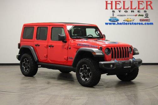 Firecracker Red Clearcoat 2023 Jeep Wrangler 4xe Rubicon