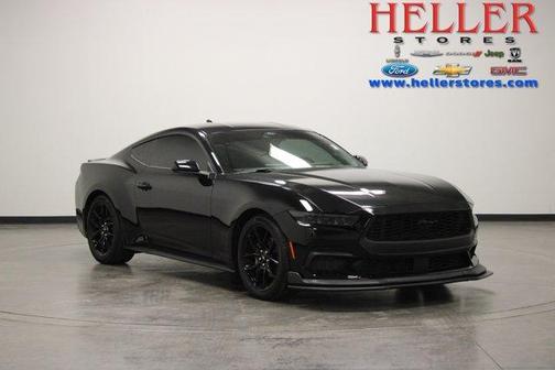 Shadow Black 2024 Ford Mustang EcoBoost