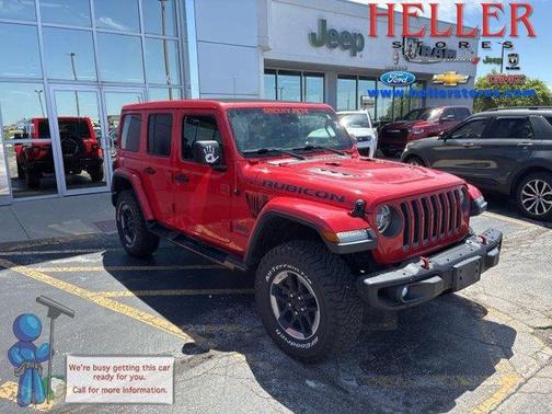 Firecracker Red Clearcoat 2019 Jeep Wrangler Unlimited Rubicon