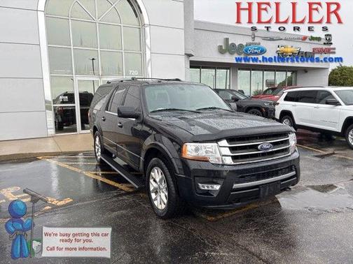 Shadow Black 2017 Ford Expedition EL Limited