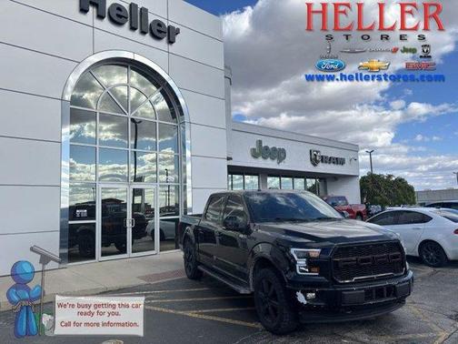 Black 2017 Ford F-150 Lariat