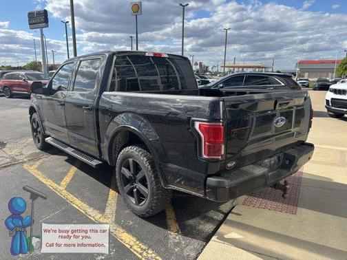 Black 2017 Ford F-150 Lariat