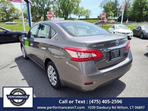 Gray 2015 Nissan Sentra SV