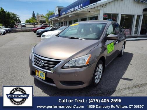 Gray 2015 Nissan Sentra SV