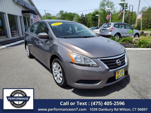 Gray 2015 Nissan Sentra SV