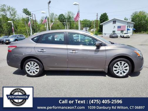 Gray 2015 Nissan Sentra SV