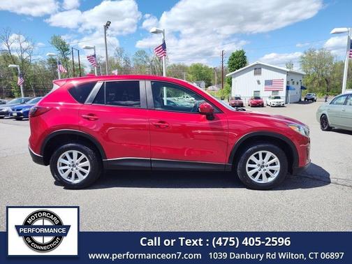 Soul Red Metallic 2014 Mazda CX-5 Touring