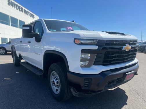 Summit White 2024 Chevrolet Silverado 2500 WT