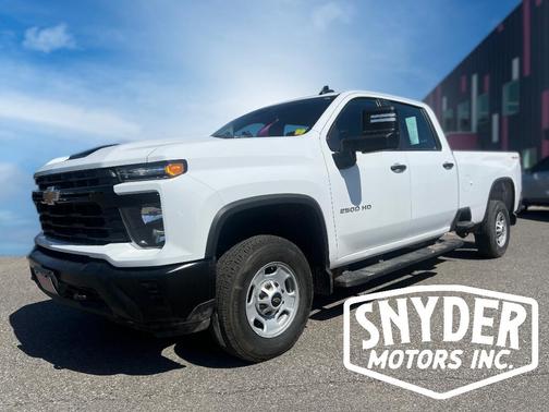Summit White 2024 Chevrolet Silverado 2500 WT
