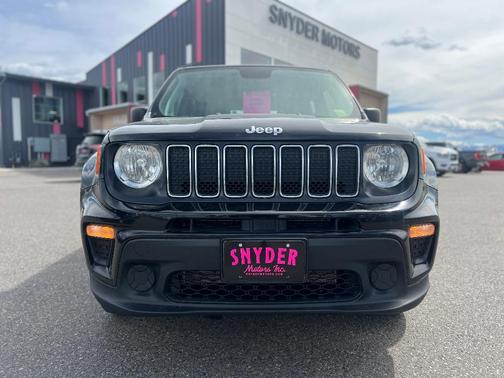 Black 2019 Jeep Renegade Sport