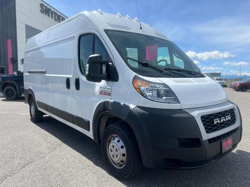Bright White Clearcoat 2020 RAM ProMaster 2500 High Roof