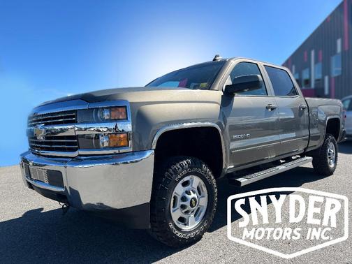 Gray 2017 Chevrolet Silverado 2500 LT