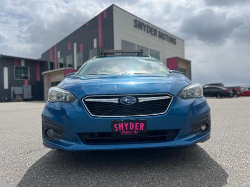 Island Blue Pearl 2018 Subaru Impreza 2.0i Premium