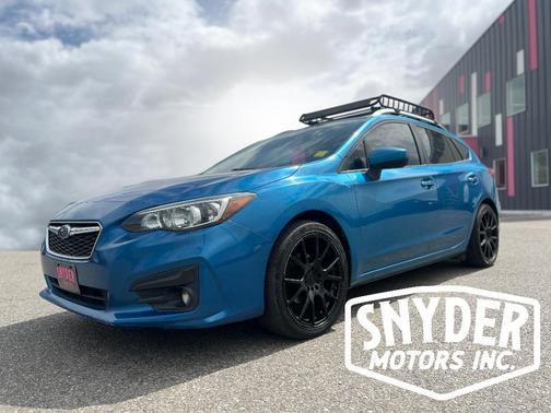 Island Blue Pearl 2018 Subaru Impreza 2.0i Premium